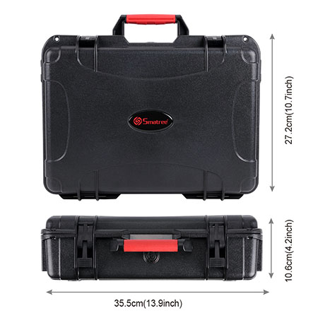 smatree hard shell carrying case